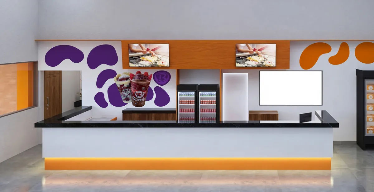 Projeto de loja Sorvetes Bambi - imagem 1